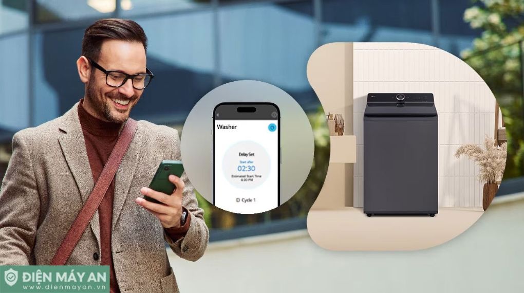 Máy giặt LG AI DD Inverter 19 kg T2519SX5G